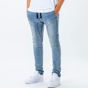 Zanerobe Men's Sky Blue Skinny Jeans